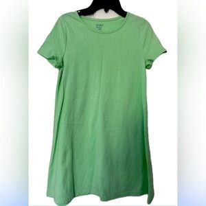 Crown & Ivy T-shirt dress size L mint green great condition smoke free home.